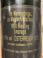 Nikolaihof Im Weingebirge Riesling Smaragd