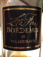 Château Valandraud La Fine de Valandraud Bordeaux