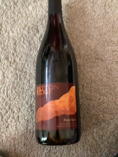 Patton Ridge Pinot Noir | Vivino English