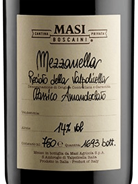 Masi Mezzanella Recioto della Valpolicella Classico Amandorlato