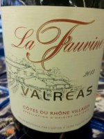 L'Union des Vignerons des Côtes du Rhône La Fauvine Côtes-du-Rhône-Villages 'Valréas'