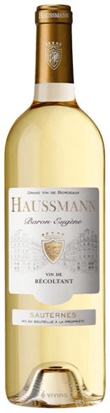 HAUSSMANN BARON EUGENE SAUTERNES BLANC 75 CL