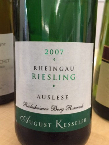 August Kesseler Rüdesheimer Berg Roseneck Riesling Auslese | Vivino US