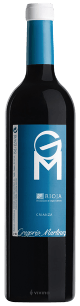 Vinho Bodegas Gregorio Martínez Tinto Seco Espanha Crianza Tempranillo 2018 750ml
