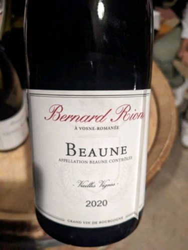 Bernard Rion Vieilles Vignes Beaune | Vivino 日本語