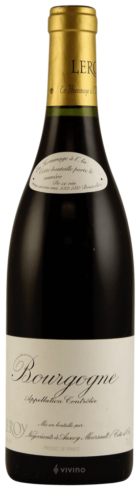 N.V. Maison Leroy Hommage à l'An Bourgogne | Vivino English
