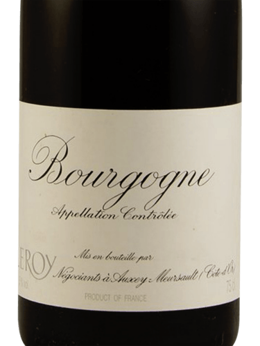 N.V. Maison Leroy Hommage à l'An Bourgogne | Vivino English