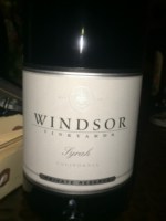 Windsor Private Reserve Syrah