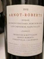 Arnot-Roberts Hudson Vineyard North Block Syrah