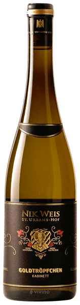 Weingut Nik Weis - St. Urbans-Hof Black Label Nik Weis Goldtröpfchen Kabinett