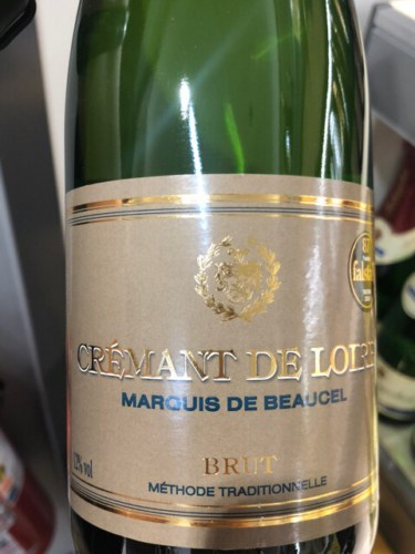 Cremant De Loire Marquis De Beaucel Brut 2019 Marquis de Beaucel Crémant de Loire Brut | Vivino France