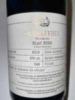 Crama Ferdi Blau Burg Old Vines