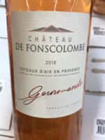 Estandon Château de Fonscolombe Gourmande Rosé