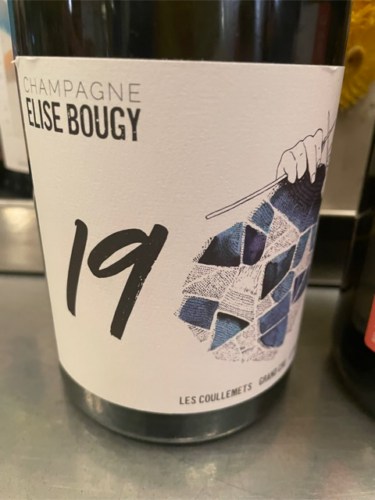 Elise Bougy Les Coullemets Champagne Grand Cru 'Le Mesnil-sur-Oger