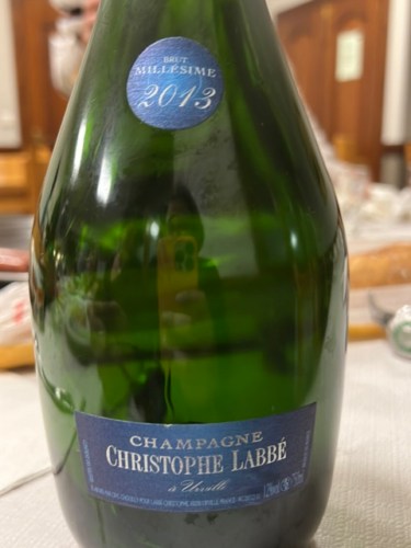 Christophe Labbe Millésime Champagne Brut | Vivino Français