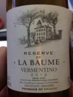 Domaine de la Baume Reserve de la Baume Vermentino