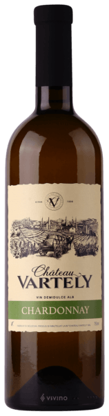 Château Vartely Chardonnay Demisweet Alb