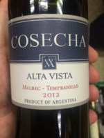 Alta Vista Cosecha Malbec - Tempranillo