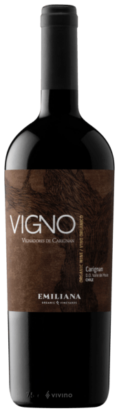 Emiliana Vigno Vignadores de Carignan Organic