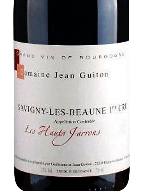 Domaine Jean Guiton Savigny-lès-Beaune 1er Cru 'Les Hauts Jarrons