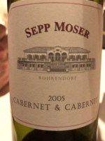 Sepp Moser Cabernet