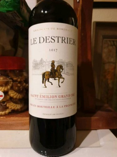 2017 Château le Destrier Saint Emilion Grand Cru | Vivino US