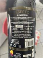 Volver Espeto Monastrell