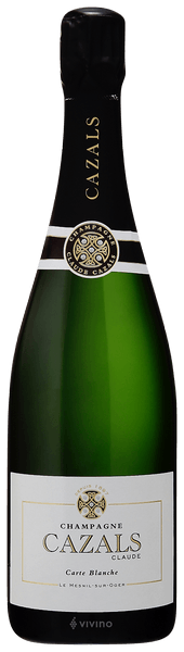 Cazals Carte Blanche Brut Champagne Grand Cru 'Le Mesnil-sur-Oger'