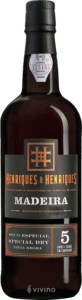 Henriques & Henriques 5 Years Old Seco Especial Special Dry Tinta Negra Madeira N.V.