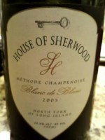 Sherwood House Vineyards Blanc de Blanc
