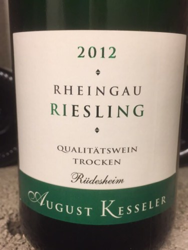 August Kesseler Rüdesheime Riesling Trocken | Vivino Brasil
