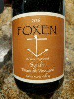 Foxen Tinaquaic Vineyard Old Vines-Dry Farmed Syrah