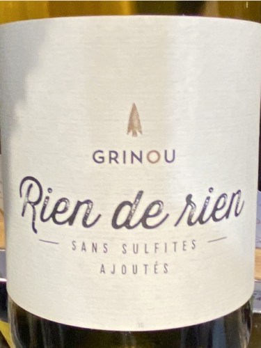 Château Grinou Rien de Rien | Vivino Français