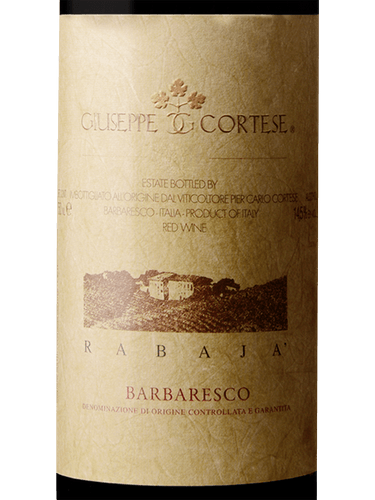 Giuseppe Cortese Barbaresco Rabaja | Vivino English