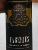 Cantina Valdimiro Faberius Verdicchio di Matelica Riserva