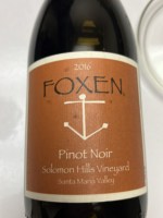Foxen Solomon Hills Vineyard Pinot Noir