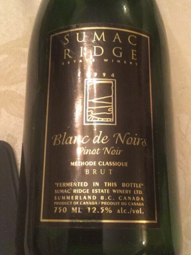 Sumac Ridge Estate Blanc de Noirs Pinot Noir Brut | Vivino English