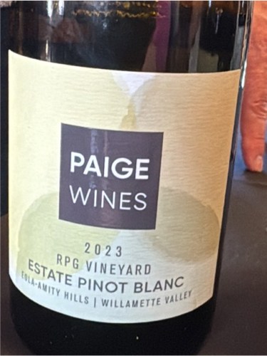 RPG Vineyard Pinot Blanc