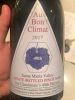 Au Bon Climat Jim Clendenen's 40th Harvest Pinot Noir