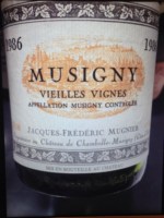 Jacques-Frederic Mugnier Musigny Vieilles Vignes