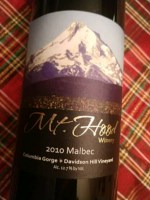 Mt. Hood Davidson Hill Vineyard Malbec
