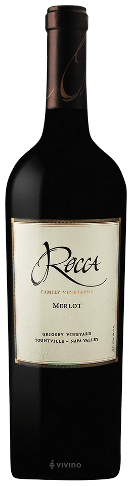 ロッカ・ファミリー　メルロー・グリグズビー・ヴィンヤード・ヨントヴィル　2008 Rocca Family Vineyards Grigsby Vineyard Merlot | Vivino English