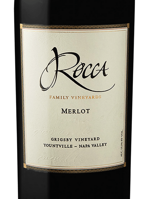 ロッカ・ファミリー　メルロー・グリグズビー・ヴィンヤード・ヨントヴィル　2008 Rocca Family Vineyards Grigsby Vineyard Merlot | Vivino US