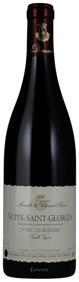 Domaine Armelle et Bernard Rion Vieilles Vignes Nuits-Saint