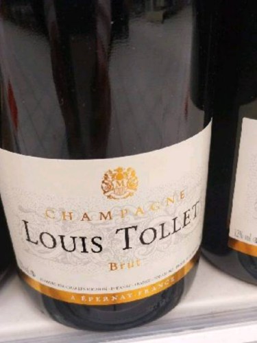 Louis Tollet Brut Champagne | Vivino Italiano
