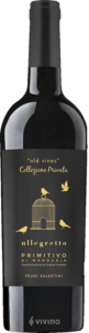 Feudi Salentini Allegretto Collezione Privata Old Vines Primitivo  di Manduria N.V.