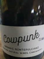 Cowpunk Wines Organic Montepulciano