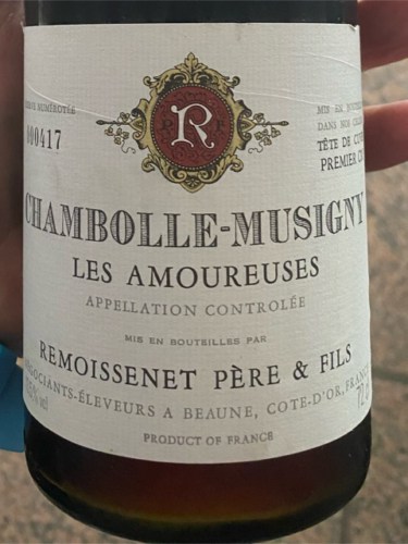 Remoissenet Père & Fils Les Amoureuses Chambolle-Musigny 1er Cru