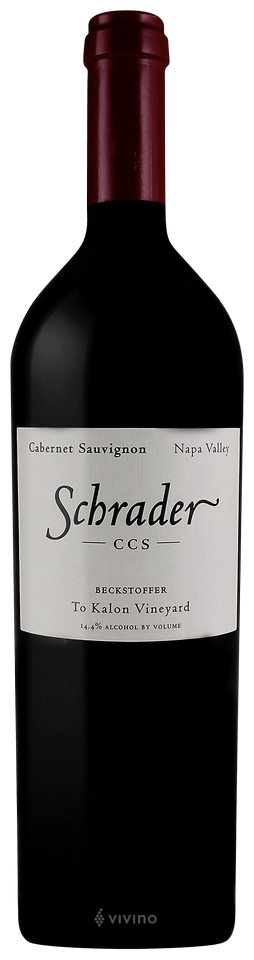 Schrader Cabernet Sauvignon CCS Beckstoffer To Kalon
