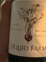 Liquid Farm Pali Vineyard Pinot Noir